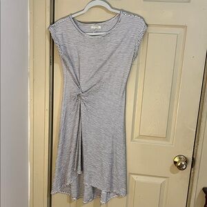 Max Studio Black and White Striped dress